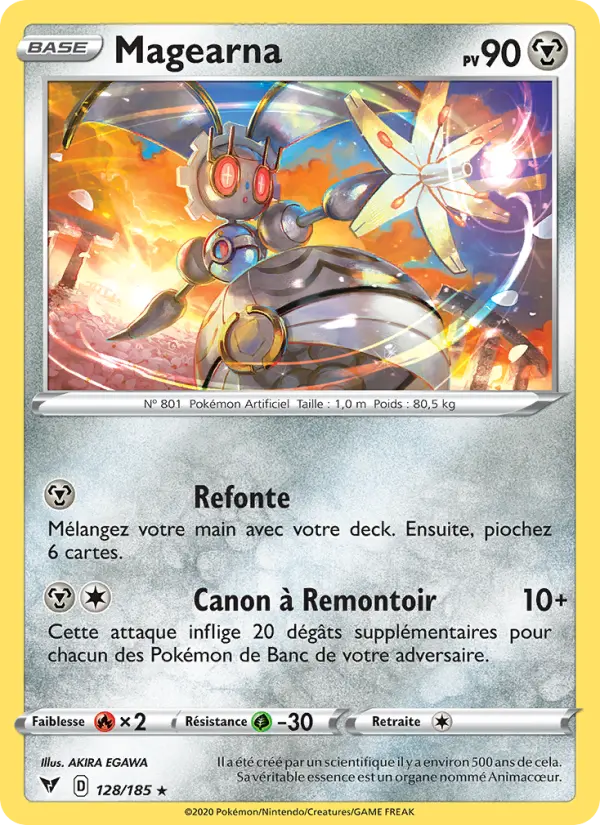 Magearna — Carte Pokémon 128 Voltage Éclatant