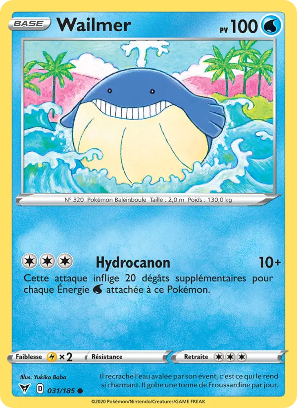 031/185 - Wailmer