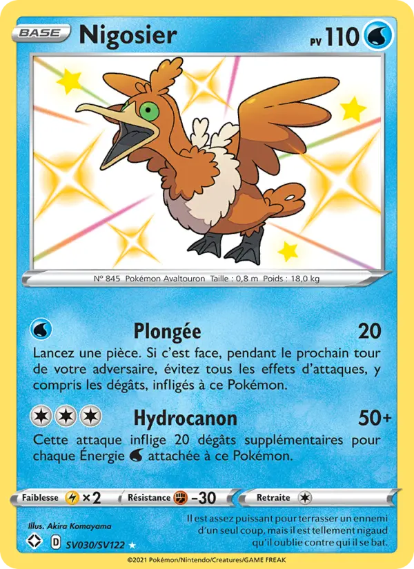 Nigosier — Carte Pokémon SV030 Destinées Radieuses