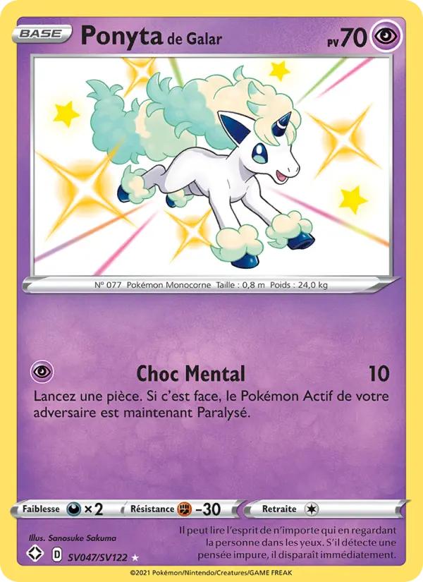 SV047/072 - Ponyta de Galar