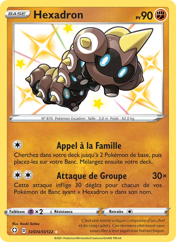 Hexadron — Carte Pokémon SV074 Destinées Radieuses