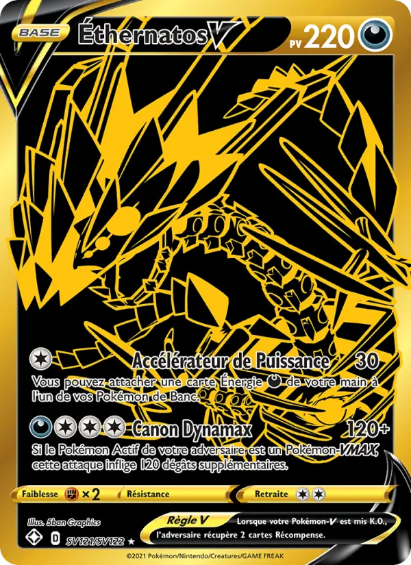 Éthernatos V — Carte Pokémon SV121 Destinées Radieuses