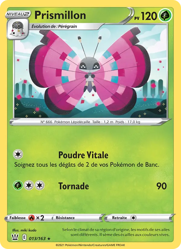 Prismillon — Carte Pokémon 13 Styles de combat