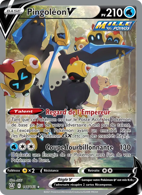 Pingoléon V — Carte Pokémon 146 Styles de combat