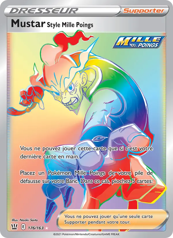 176/163 - Mustar Style Mille Poings