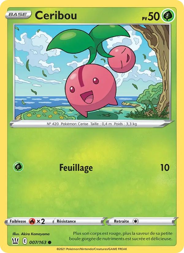 Ceribou — Carte Pokémon 7 Styles de combat
