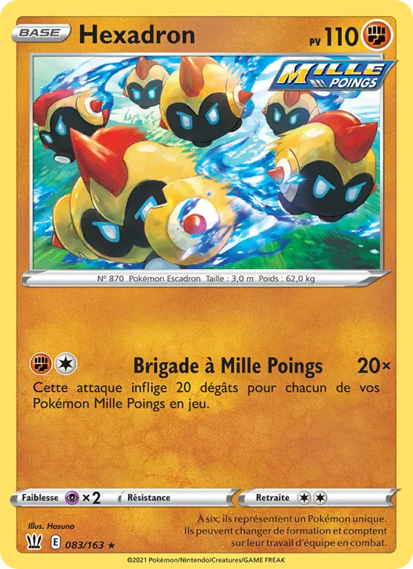 Hexadron — Carte Pokémon 83 Styles de combat