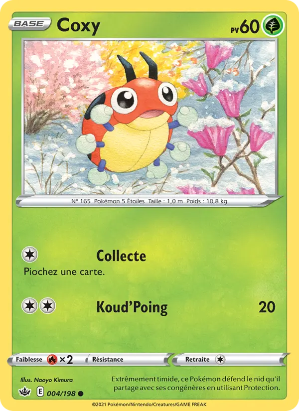 Coxy — Carte Pokémon 4 Règne de Glace