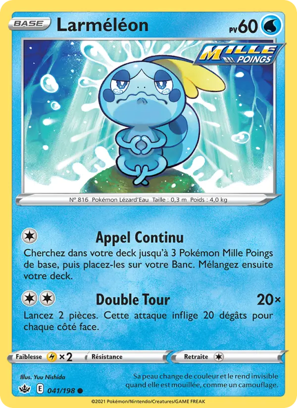 Larméléon — Carte Pokémon 41 Règne de Glace