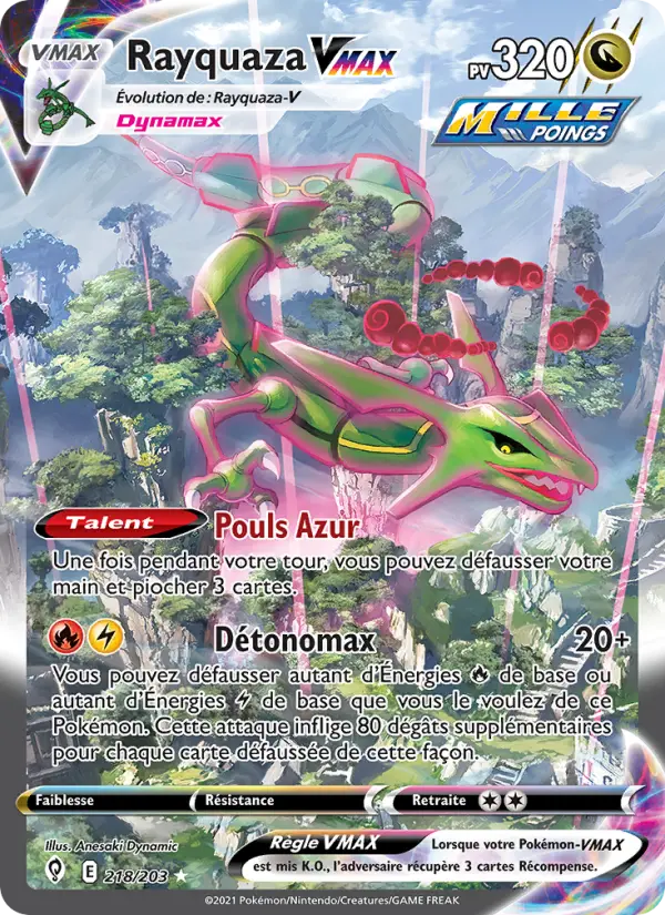 218/203 - Rayquaza VMAX
