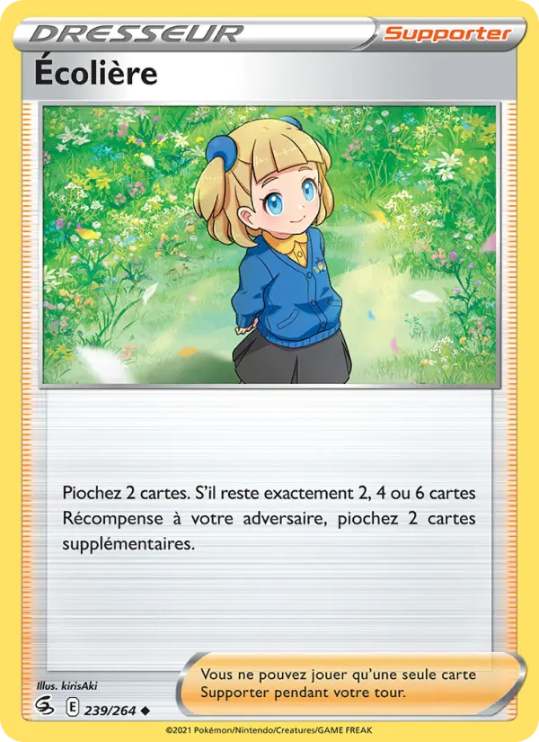 239/264 - Écolière