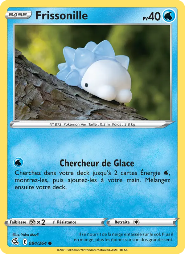 Frissonille — Carte Pokémon 84 Poing de Fusion