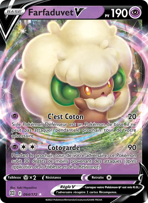 Farfaduvet V — Carte Pokémon 064 Stars Étincelantes