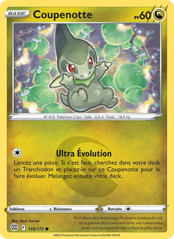 Coupenotte — Carte Pokémon 110 Stars Étincelantes