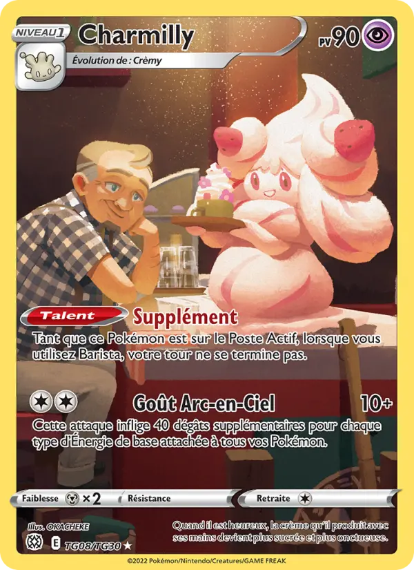 Charmilly — Carte Pokémon TG08 Stars Étincelantes