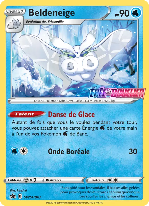 Beldeneige — Carte Pokémon SWSH007 Promo SWSH