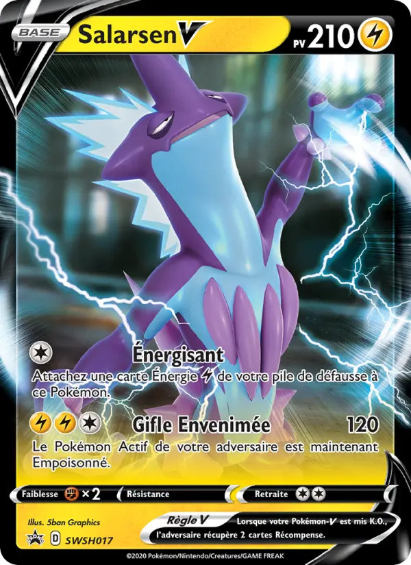 Salarsen V — Carte Pokémon SWSH017 Promo SWSH