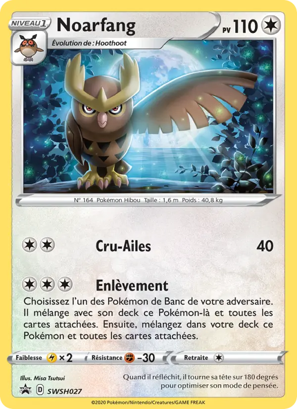 Noarfang — Carte Pokémon SWSH027 Promo SWSH