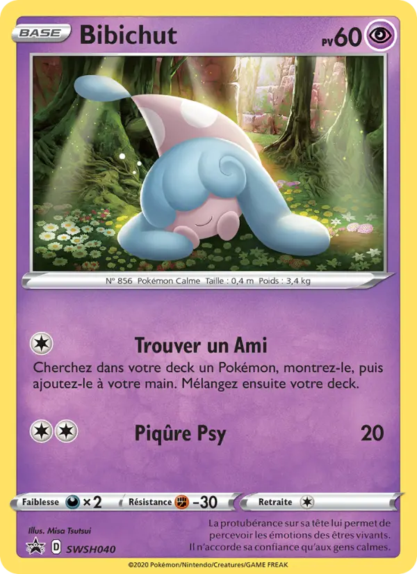 Bibichut — Carte Pokémon SWSH040 Promo SWSH