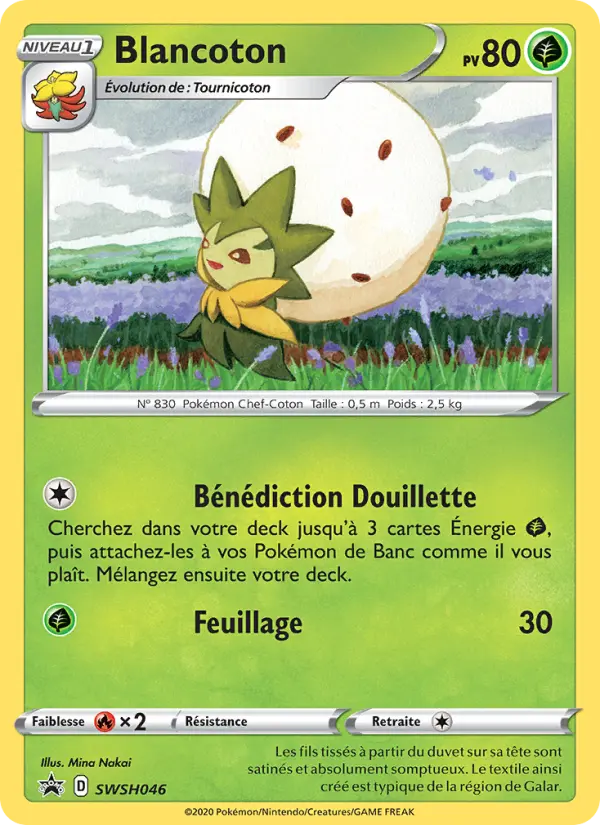 Blancoton — Carte Pokémon SWSH046 Promo SWSH