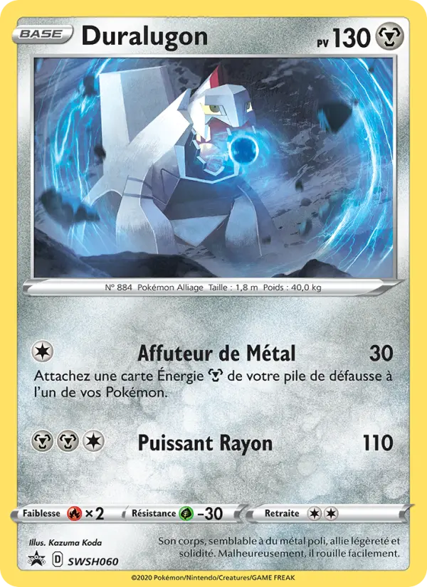 Duralugon — Carte Pokémon SWSH060 Promo SWSH