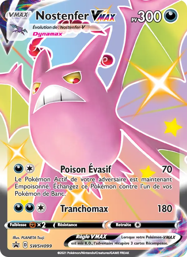 Nostenfer VMAX — Carte Pokémon SWSH099 Promo SWSH