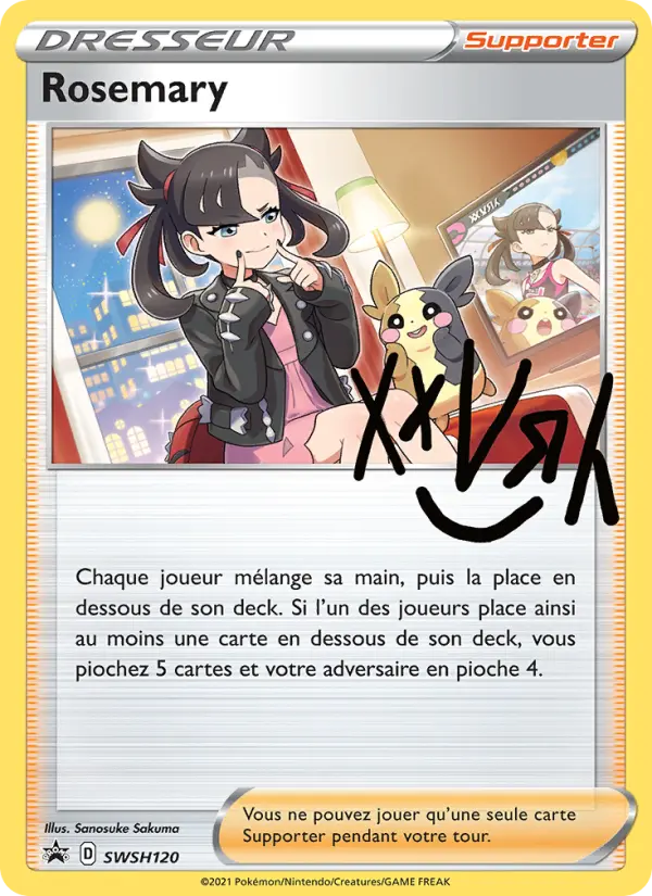 Rosemary — Carte Pokémon SWSH120 Promo SWSH