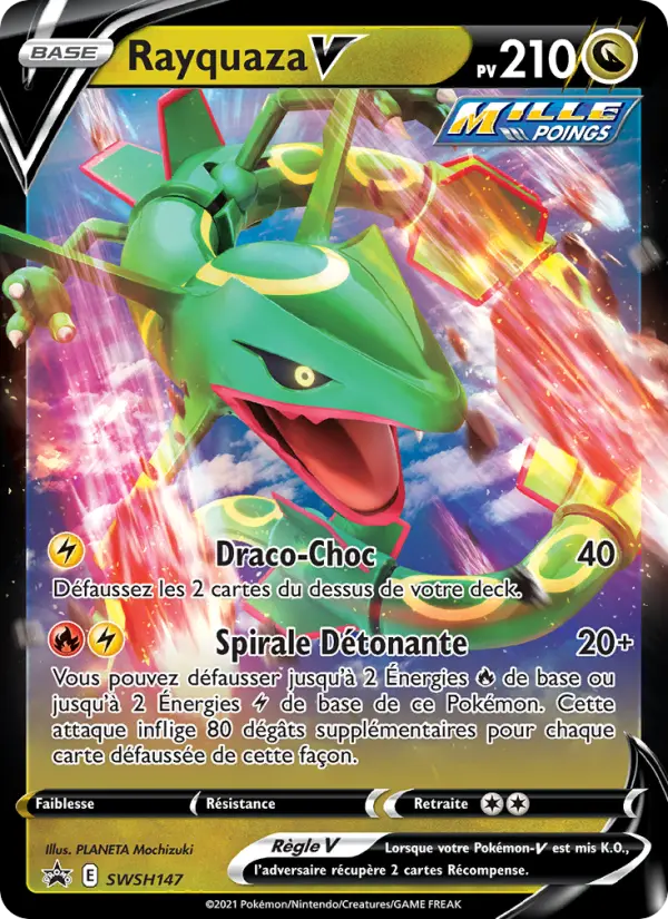 Rayquaza V — Carte Pokémon SWSH147 Promo SWSH