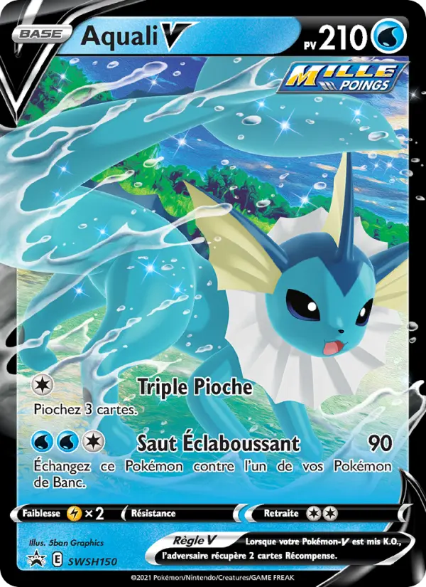 Aquali V — Carte Pokémon SWSH150 Promo SWSH