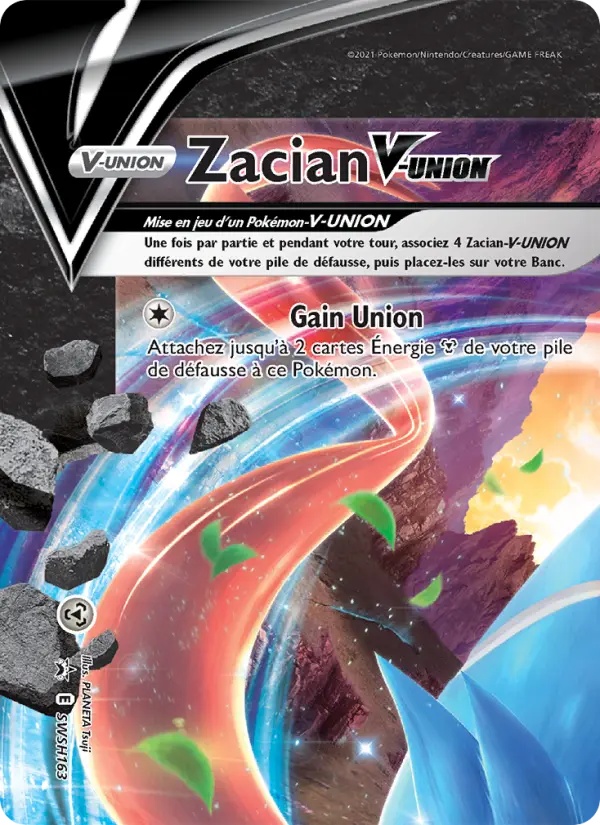 Zacian V-UNION — Carte Pokémon SWSH163 Promo SWSH