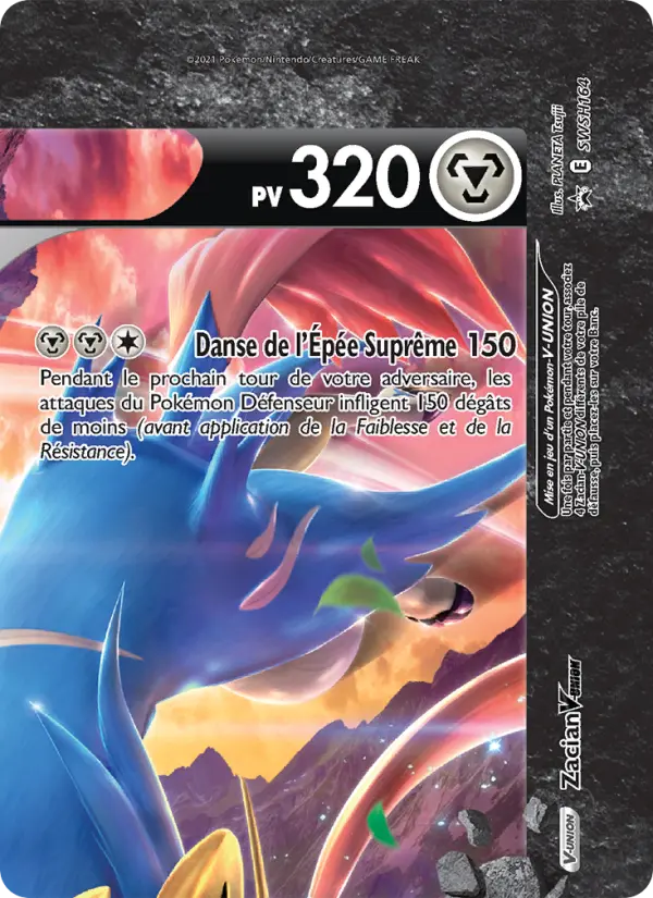 Zacian V-UNION — Carte Pokémon SWSH164 Promo SWSH