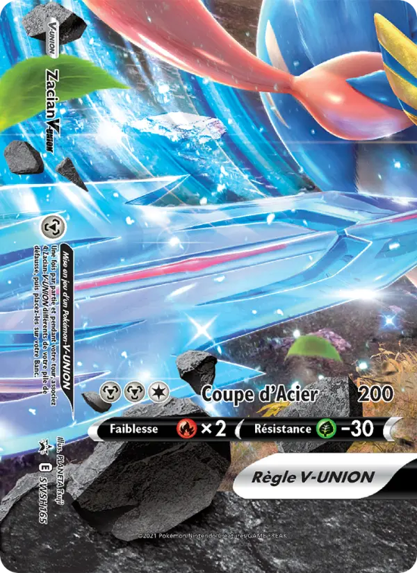 Zacian V-UNION — Carte Pokémon SWSH165 Promo SWSH