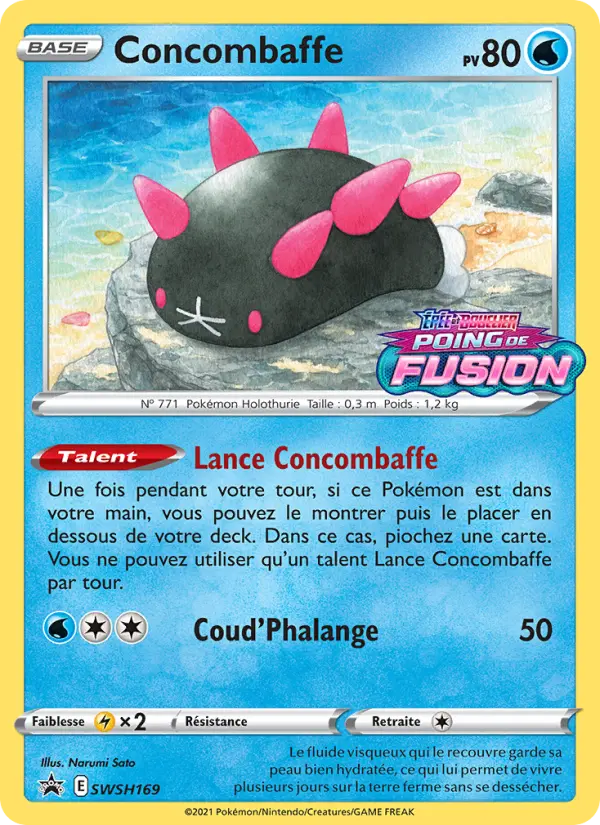 Concombaffe — Carte Pokémon SWSH169 Promo SWSH