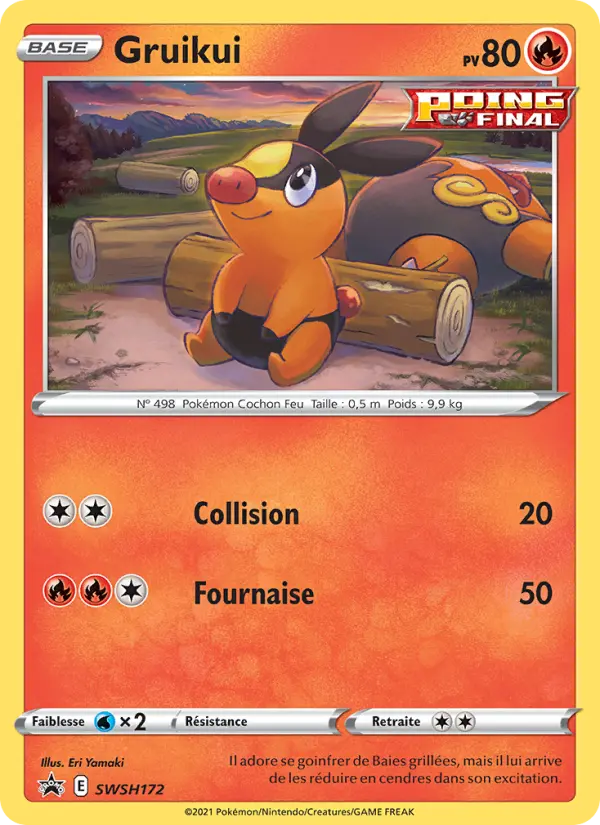 Gruikui — Carte Pokémon SWSH172 Promo SWSH