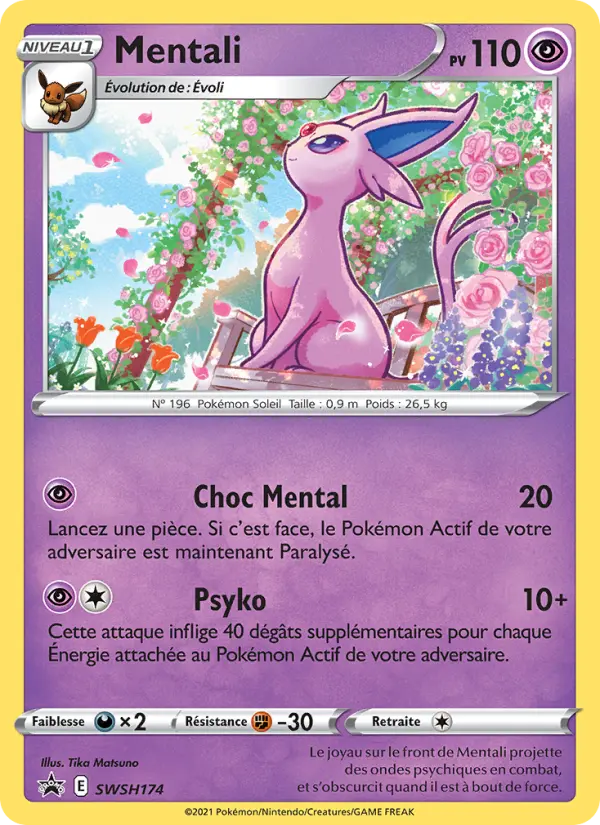 Mentali — Carte Pokémon SWSH174 Promo SWSH
