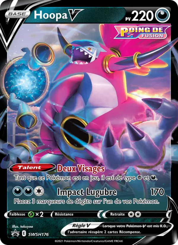 Hoopa V — Carte Pokémon SWSH176 Promo SWSH