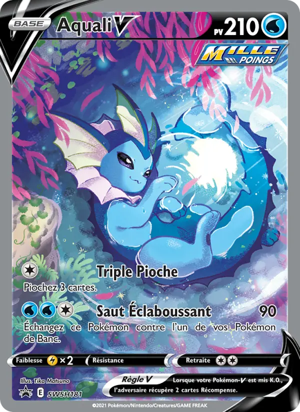 Aquali V — Carte Pokémon SWSH181 Promo SWSH
