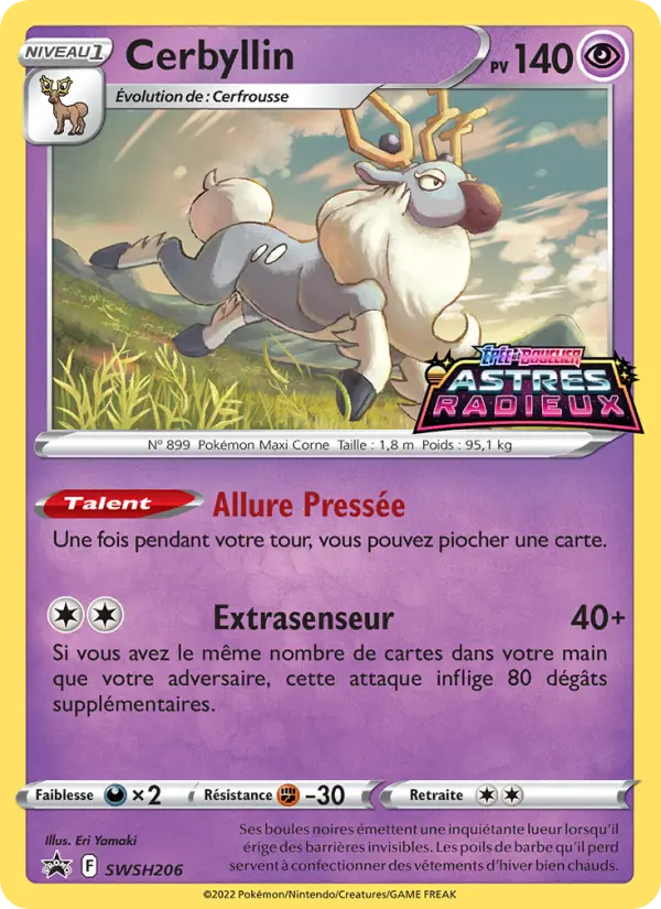 Cerbyllin — Carte Pokémon SWSH206 Promo SWSH