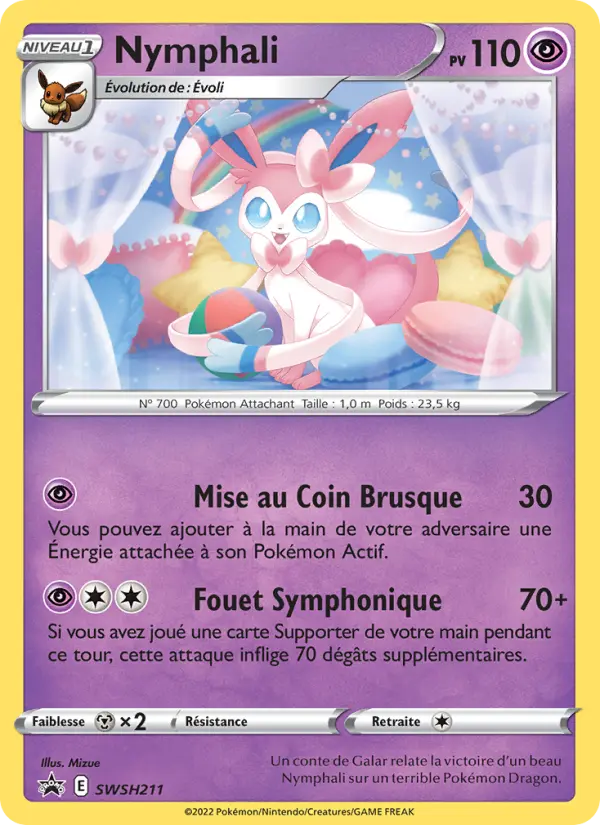 Nymphali — Carte Pokémon SWSH211 Promo SWSH
