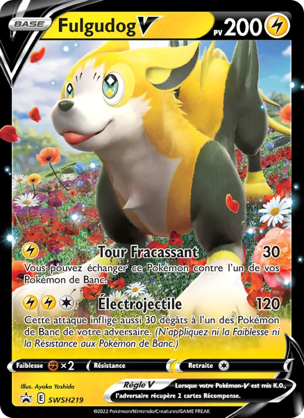 Fulgudog V — Carte Pokémon SWSH219 Promo SWSH