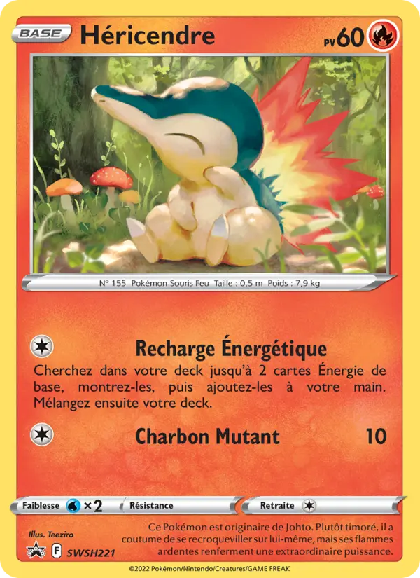 Héricendre — Carte Pokémon SWSH221 Promo SWSH