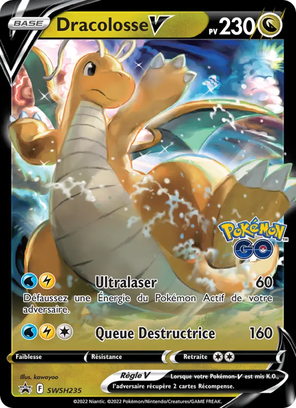 Dracolosse V — Carte Pokémon SWSH235 Promo SWSH