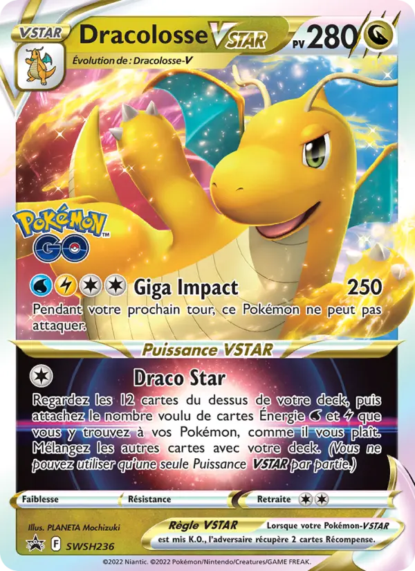 Dracolosse VSTAR — Carte Pokémon SWSH236 Promo SWSH