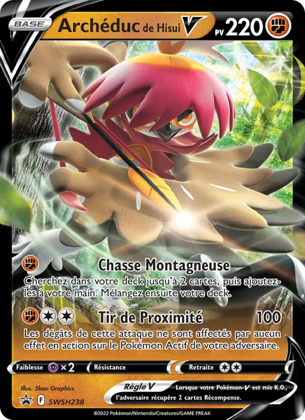 Archéduc de Hisui V — Carte Pokémon SWSH238 Promo SWSH