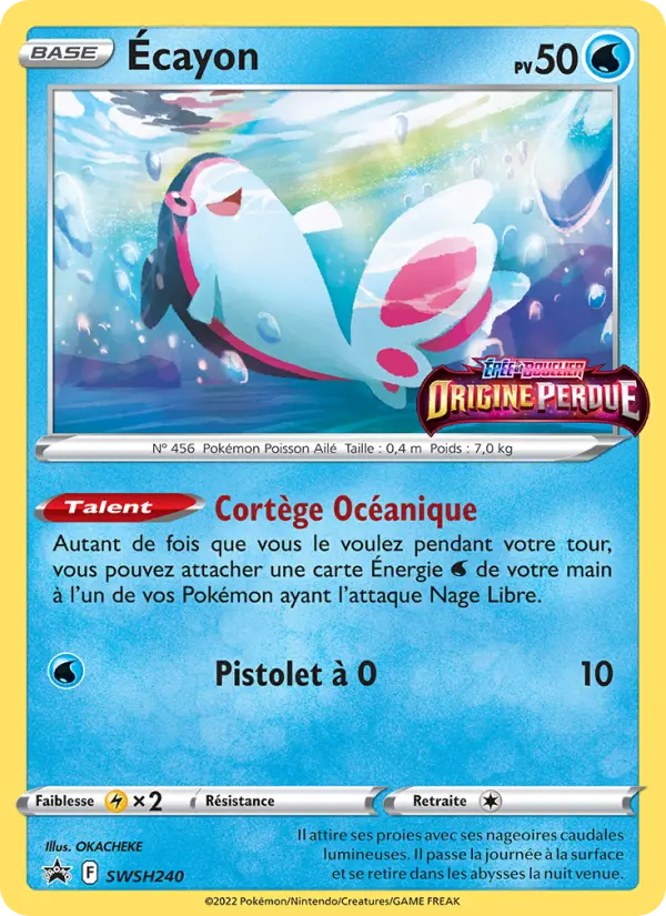 Écayon — Carte Pokémon SWSH240 Promo SWSH