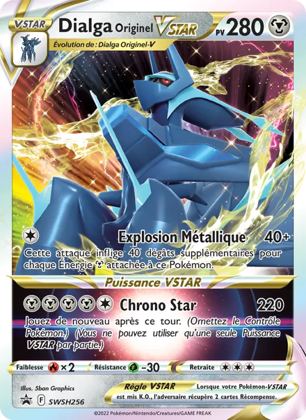 Dialga Originel VSTAR — Carte Pokémon SWSH256 Promo SWSH