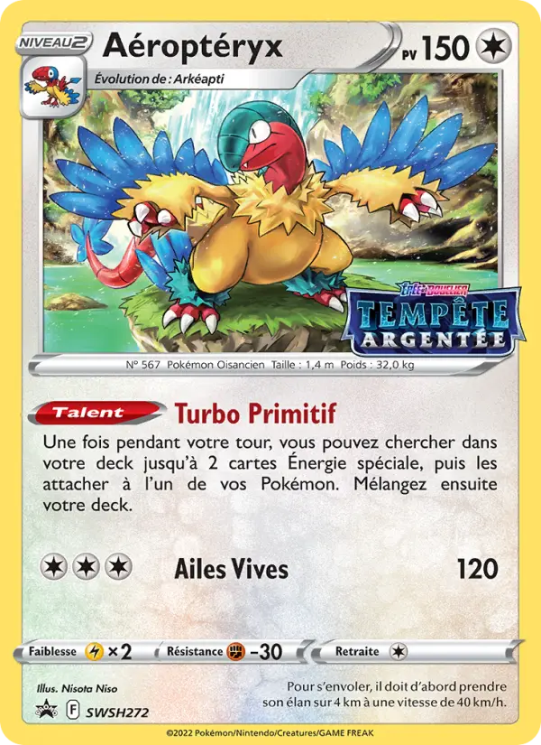 Aéroptéryx — Carte Pokémon SWSH272 Promo SWSH