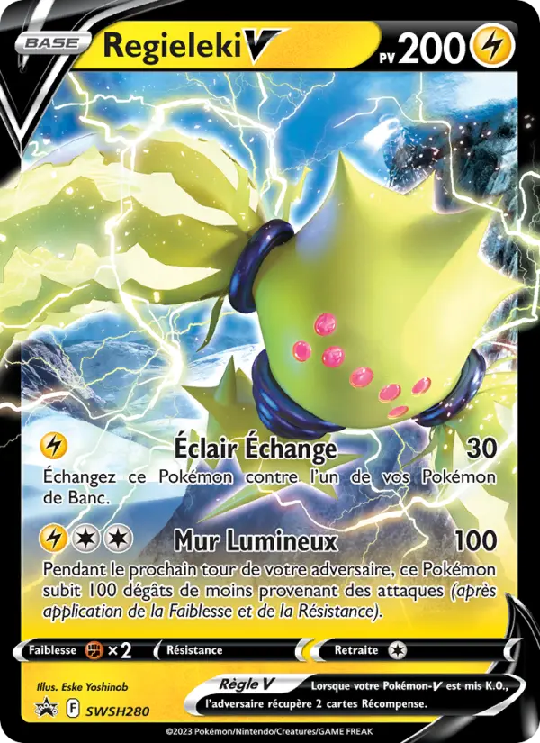 Regieleki V — Carte Pokémon SWSH280 Promo SWSH