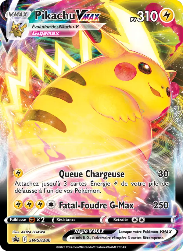 Pikachu VMAX — Carte Pokémon SWSH286 Promo SWSH