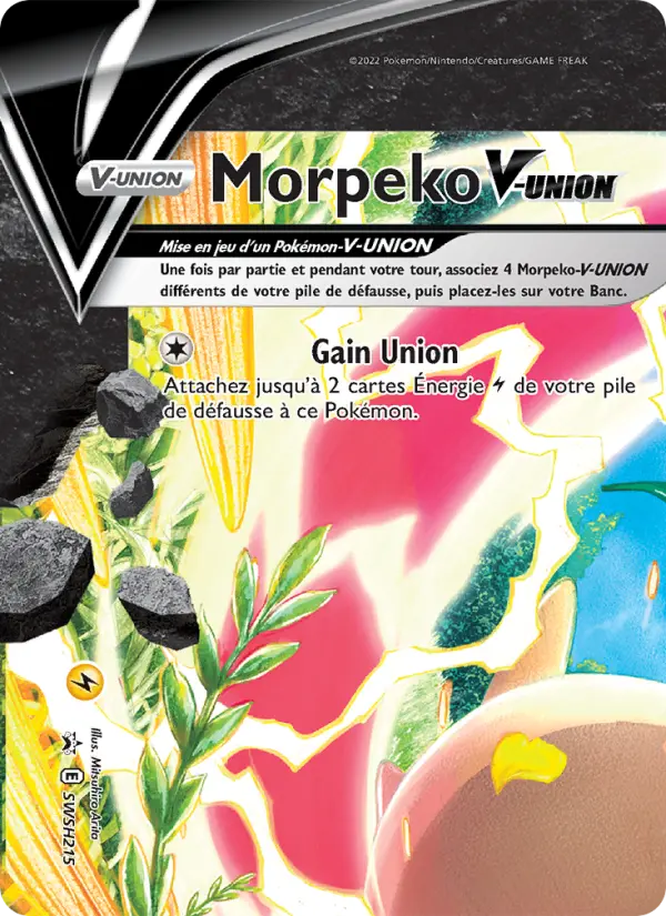 SWSH215 - Morpeko V-UNION